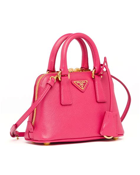 how much is a pink prada purse worth|small pink Prada purse.